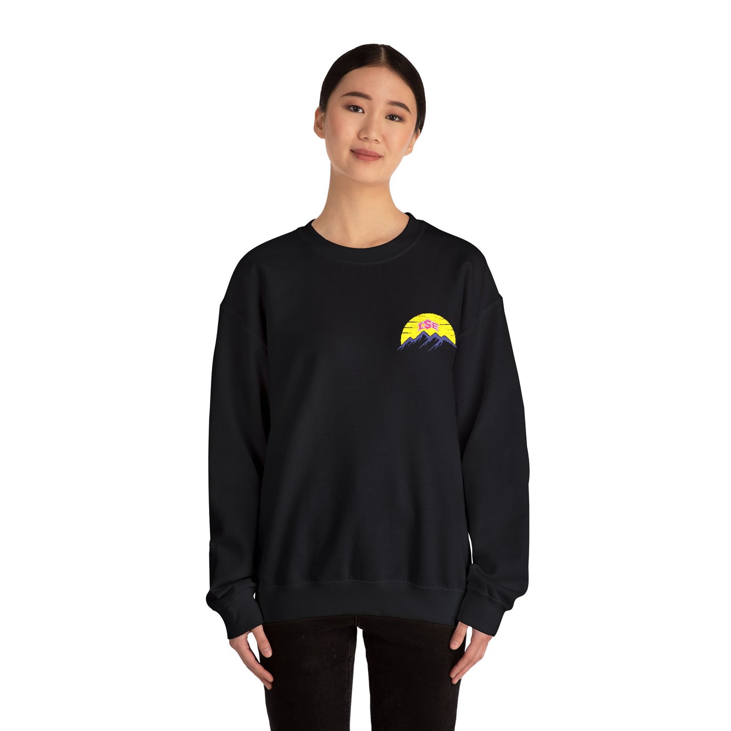 Embroidered Logo Crewneck - ISE Larosse Vaill Collection